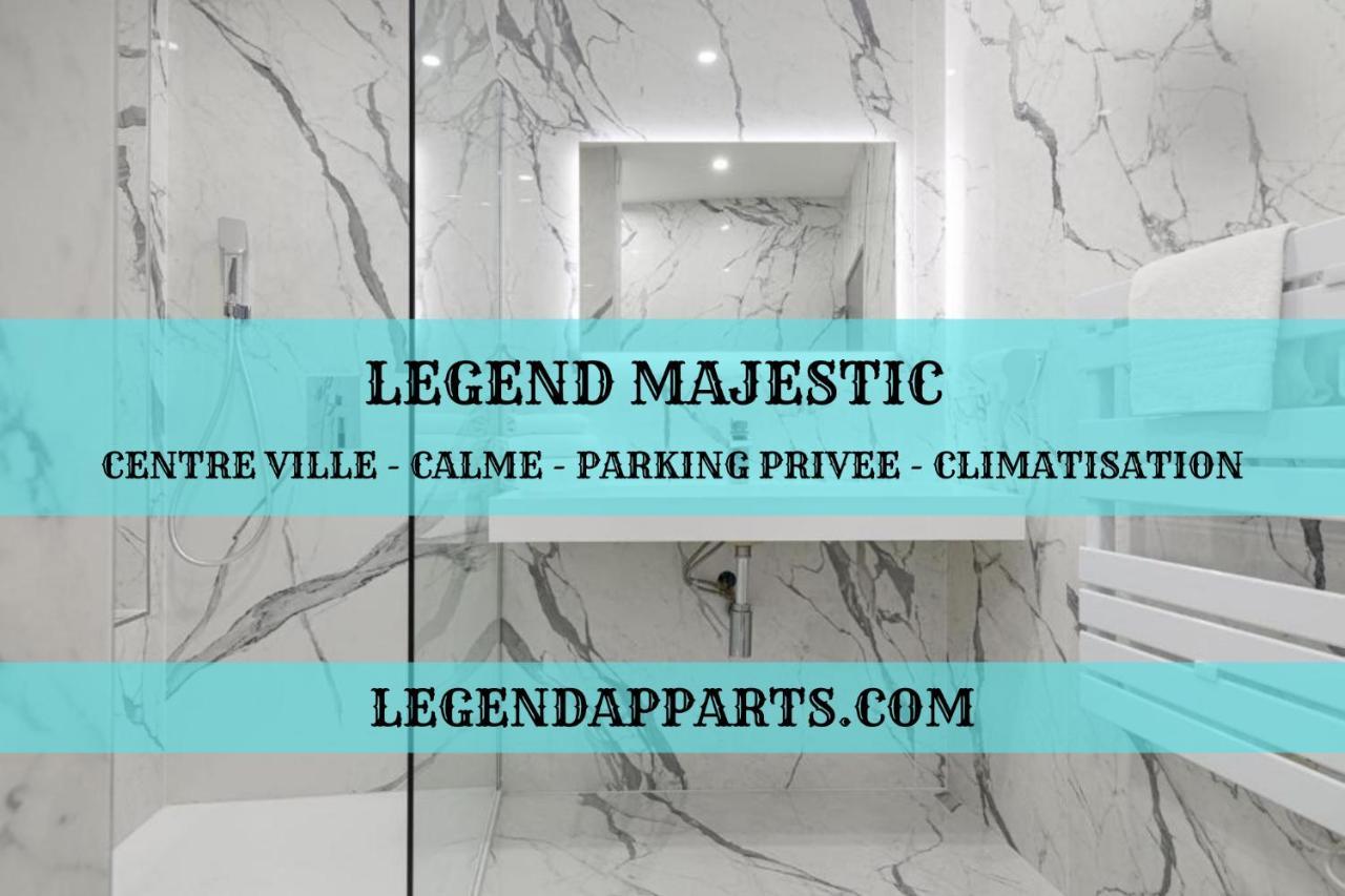 Legend Majestic - Parking Prive Gratuit- Climatisation - Gare - Centre Ville Mâcon Exterior foto