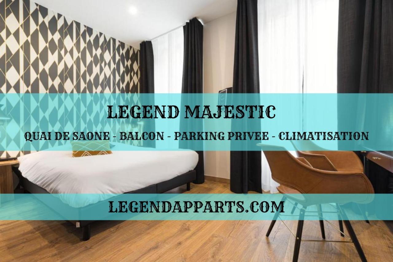 Legend Majestic - Parking Prive Gratuit- Climatisation - Gare - Centre Ville Mâcon Exterior foto
